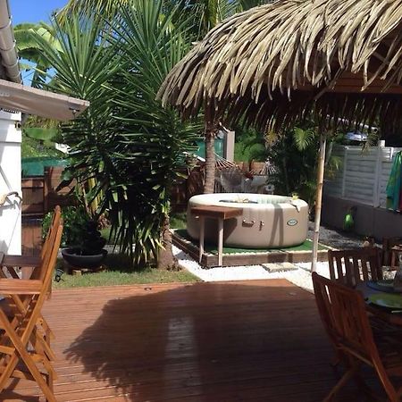 Charmant Bungalow Un P'Tit Coin De Paradis Сен-Франсуа Экстерьер фото
