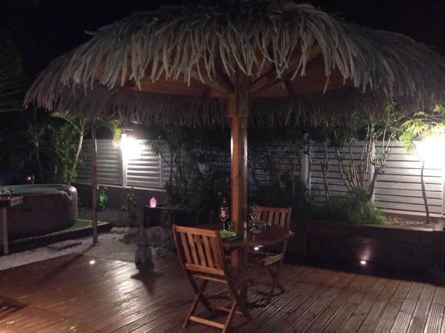 Charmant Bungalow Un P'Tit Coin De Paradis Сен-Франсуа Экстерьер фото